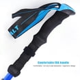 thumbnail image 2 of Soidarity Bastones de senderismo, bastones plegables para escalar, bastones impermeables para senderismo, bastones gruesos, bastones ajustables portátiles Escalada Azul Soidarity OD016996-02, 2 of 6