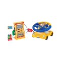 thumbnail image 1 of TISHITA Cartoon Steering Wheel Toy Pretend Play Interactive Game Hand Eye Coordination Bear, 1 of 8