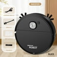 thumbnail image 6 of Rechargeable 3-in-1 Sweeper Robot Vacuum, Quiet Cordless Mopping Cleaning for Home Floors, Low Noise Automatic Dust Collection with Brush Accessories, 6 of 8