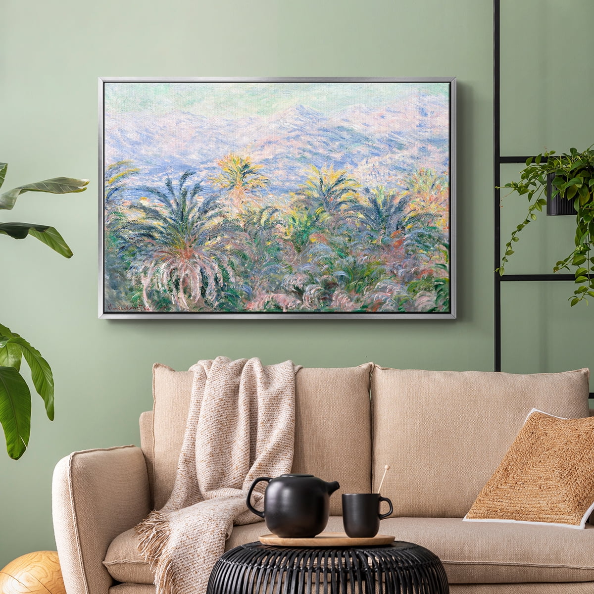 Vintage Landscape-CCXLII By Wexford Home Framed in Silver Wood Gallery Wrapped Canvas 17 in. x 25 in.