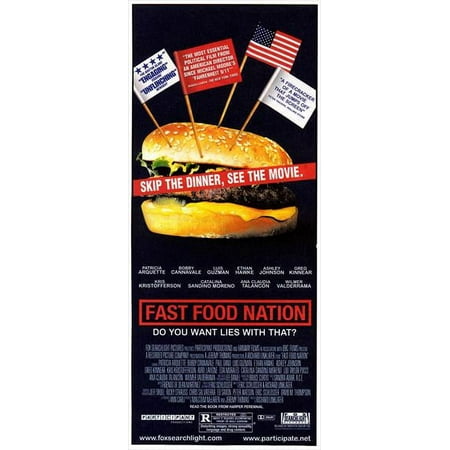 UPC: 0671863403620 | Fast Food Nation – movie POSTER (Insert Style A) (14  x 36 ) (2006)