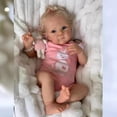 thumbnail image 2 of Muñeca Reborn NPKCJZY realista de 45 cm con cuerpo pesado, 2 of 6