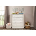 Davinci Signature 5Drawer Tall Dresser in White