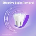 thumbnail image 6 of MySmile Purple Teeth Whitening Strips for Teeth Sensitive, Hydroxyapatite-Infused, Enamel Safe & Non-Slip White Strips, Residue-Free, Teeth Stains Remover Whitening kit, Natural Formula, 28pcs, Mint, 6 of 9