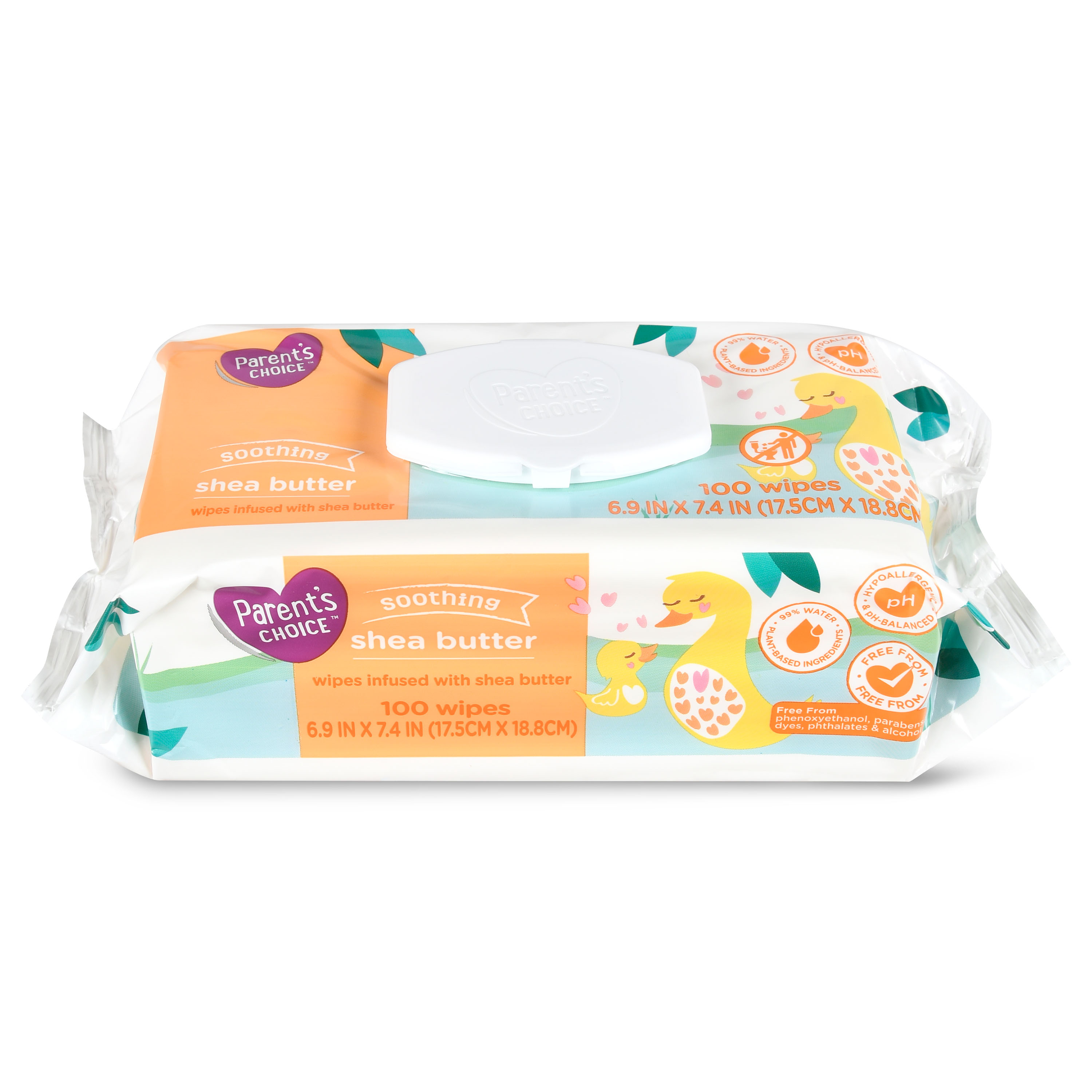 parents choice wipes shea butter