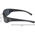 thumbnail image 3 of Bolle Python Sunglasses Matte Black Medium Unisex, 3 of 9