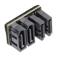 thumbnail image 4 of GPU  7Pin, Power Adapter Board For Desktop Graphics CardFor PH572 90 DegreesSATA Dual Interface Both Sides Degree 180 U Turn Angle Connector Steering 12G High Speed, 4 of 8