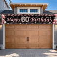 thumbnail image 2 of Pink Black Theme Banner Milestone Celebration Decorative Design Balloon Backdrop for Birthday Party Indoor Decoration Photo Shoot, 2 of 9