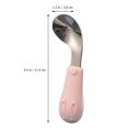 thumbnail image 2 of 2 piezas de cucharas de alimentación, cubiertos, cucharas de aprendizaje para niños, utensilios de alimentación para bebés, utensilios para bebés, cucharas de entrenamiento para bebés, bebés pequeños, 2 of 6
