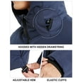 thumbnail image 6 of Men's Heavy Winter Coat Waterproof Sorona Quilted Performance Parka Jacket Men with Hood, 6 of 7