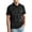 Black, variant on FRSASU Men's Casual Polo Shirts Short Sleeve Golf Quick Dry Print Performance Golf Collared T-Shirt White