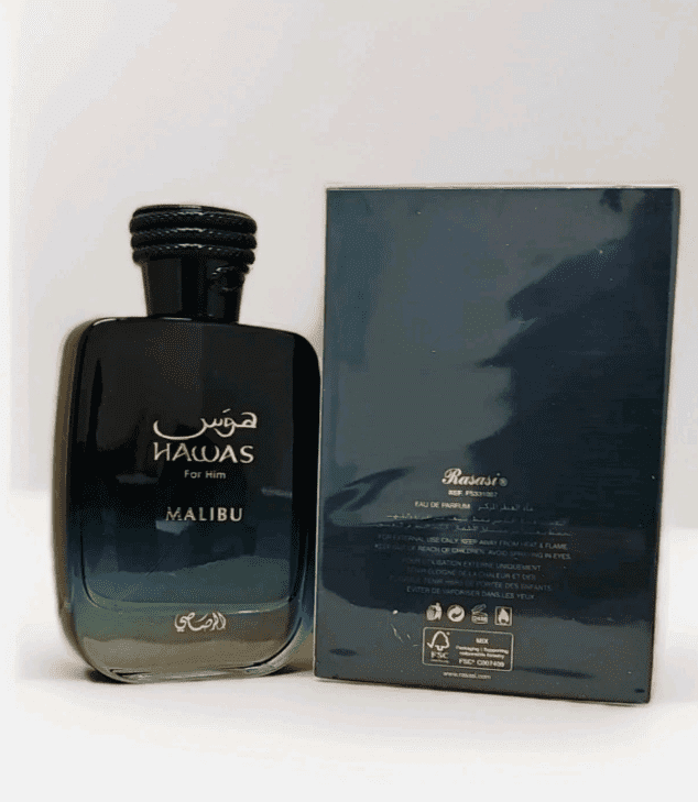 Rasasi Men's Hawas Malibu EDP Spray 3.4 oz Fragrances 614514331071