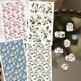 thumbnail image 4 of Papel de transferencia de arcilla con diseño de magnolia - 24 piezas - Tema floral - Hojas de transferencia de arcilla polimérica - Kit para hacer joyas, 4 of 9