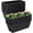 Black, variant on 12Pcs 17Inches Rectangle Planter Box with Drainage Holes and Trays Plastic Planters Flower Boxes Pots for Indoor Outdoor Plants Patio Garden Home Decor Porch Yard (Gray)
