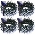 thumbnail image 1 of Luces solares navideñas EXF 400 LED 132 pies, paquete de 4 unidades, color blanco frío, 1 of 7