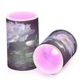 thumbnail image 2 of Set of 2 Flameless Candles Lights with Remote Control Flickering LED Candles Electric Candles for Home Decor Parties White Peony Flower, 2 of 7