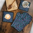 thumbnail image 5 of Dog Bones Kitchen Oven Mitt and Pot Holder Sets 4 Pcs for Baking, Cooking and Grilling, Heat Resistant Up To 392 °F, 5 of 7