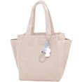 thumbnail image 1 of LHSHID Corduroy Small Tote Bag Women Casual Handbag Shoulder Bag for School Work Travel 2023, 1 of 6