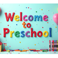 thumbnail image 4 of Welcome to Preschool Banner Backdrop Colorful Decorations for Classroom Kid's Party Event Supplies School Props Background Party, 4 of 4