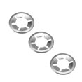 thumbnail image 5 of Unique Bargains 30 Pack Intérieur Dent Étoile Rondelles de Verrouillage M14 Rondelles de Verrouillage Rapide, 304 Acier Inoxydable Starlock Poussoir Écrous, 5 of 5