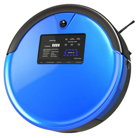 bObsweep PetHair Plus Robot Vacuum Cleaner and Mop - Blue