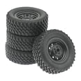 thumbnail image 1 of 4x Ruedas y neumáticos para coche RC, repuestos para modificación RC, neumáticos resistentes para coche RC Crawler MN82 MN78 1/12, accesorios para, 1 of 8