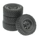 thumbnail image 1 of 4 piezas de ruedas y neumáticos de coche RC Hugo neumáticos RC de repuesto con llanta de rueda 1:12, 1 of 8
