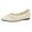 White, variant on CAIXAI Womens Flats Mesh Ballet Flats For Women Black Flats Shoes Comfortable Suede Pointed Toe Slip On Casual Ballet Flats Dress Shoes Nude Flats
