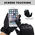 thumbnail image 5 of Guantes tácticos, guantes militares de pantalla táctil con nudillos duros para caza, tiro, senderismo, Airsoft, Camping, Paintball, entrenamiento militar MFZFUKR CPB-DE-HJJ-137-3, 5 of 5