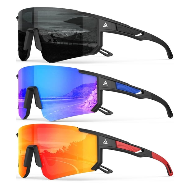 Gafas de sol deportivas QALLY Polarizadas con protección UV400 para hombre