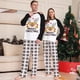 thumbnail image 3 of Nuevo conjunto navideño para padres e hijos con estampado de cervatillo a cuadros, pijama familiar de dos piezas con cabeza de ciervo a la moda europea y americana, 3 of 5