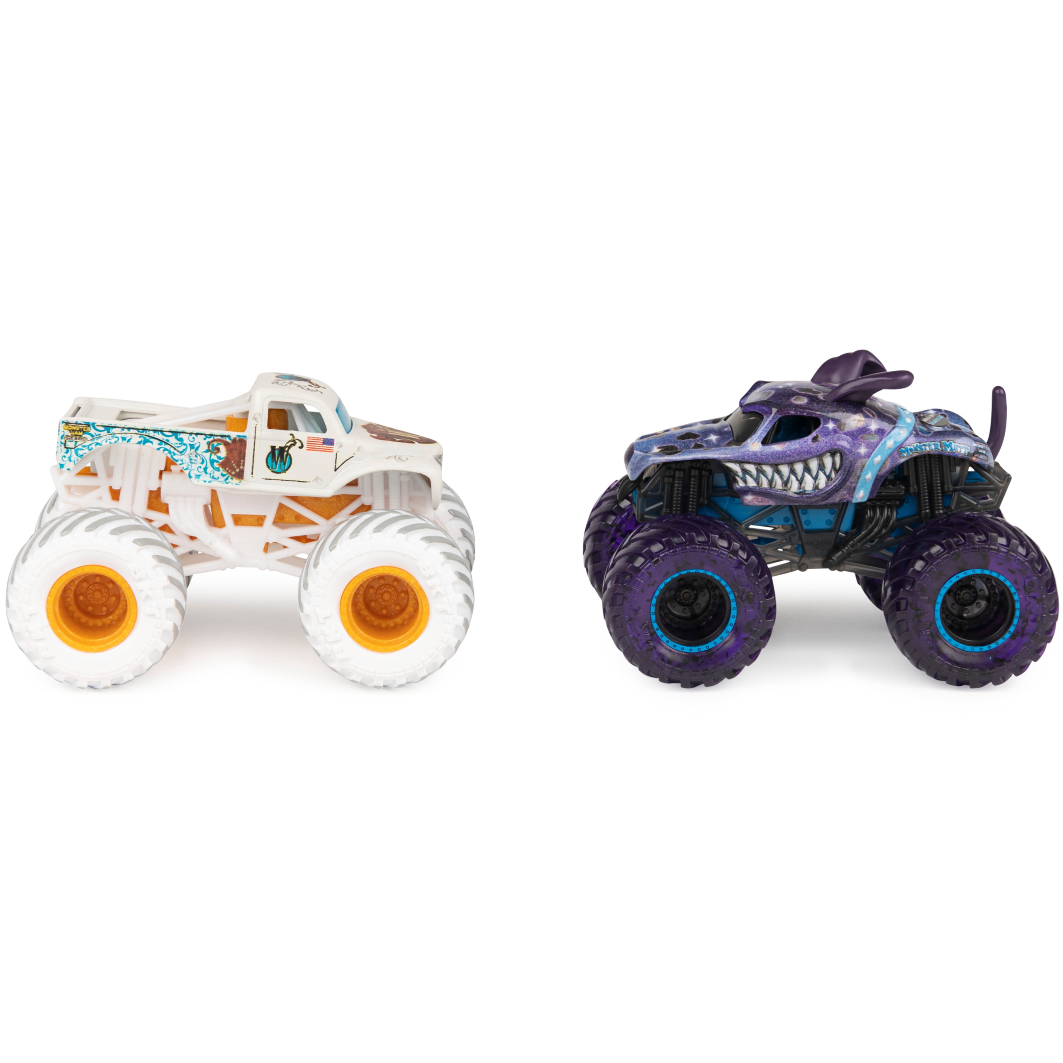 Monster Jam, 1:64 W vs. Monster Mutt Dalmatian (Walmart Exclusive)