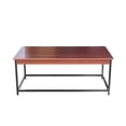 thumbnail image 2 of MESA DE CENTRO RECTANGULAR 1.10 M COLOR CAFÉ, 2 of 5