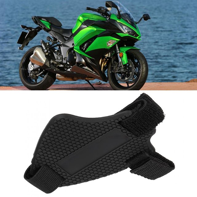 Funda protectora para zapatos de motocicleta, botas de goma para zapatos de motocicleta, protectores de cambio de motocicleta, protector de botas de cambio de motocicleta, diseño elevado