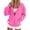 Pink, variant on Womens Hoodies Zip Up Drawstring Fall Fashion Streetwear 2026 Y2k Long Sleeve Outfits Clothes for Daily Wear