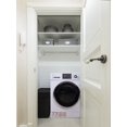 RCA 2.7 cu ft Front Loading Combo Washer and Dryer RWD270, White