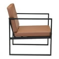 thumbnail image 4 of ZUO Fauteuil Claremont Marron, 4 of 11
