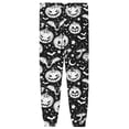 thumbnail image 6 of IAJDKMEK Men's Halloween Themed Pajama Pants - Breathable Sleep Bottoms with Pockets & Drawstring, Ideal Mens Casual Pants and Pajama Bottoms, Cozy Halloween Pajamas,Black L, 6 of 8