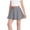 Gray, variant on Kids Mini Athletic Skirts for Girls 5-15 Years, Summer Solid Casual Elastic Hgih Waist Workout Sport Short Skirt Teen Girls Soft Comfy Tennis Golf Skirts