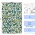 thumbnail image 5 of Green Palm Leaf Kitchen Towels Set of 4, Tropical Plants Retro Pastoral Summer Soft Microfiber Dish Towels, Absorbent Quick-Dry Washable Dishcloths for Kitchen Cleaning, Drying Dishes, 18x28 Inches, 5 of 9