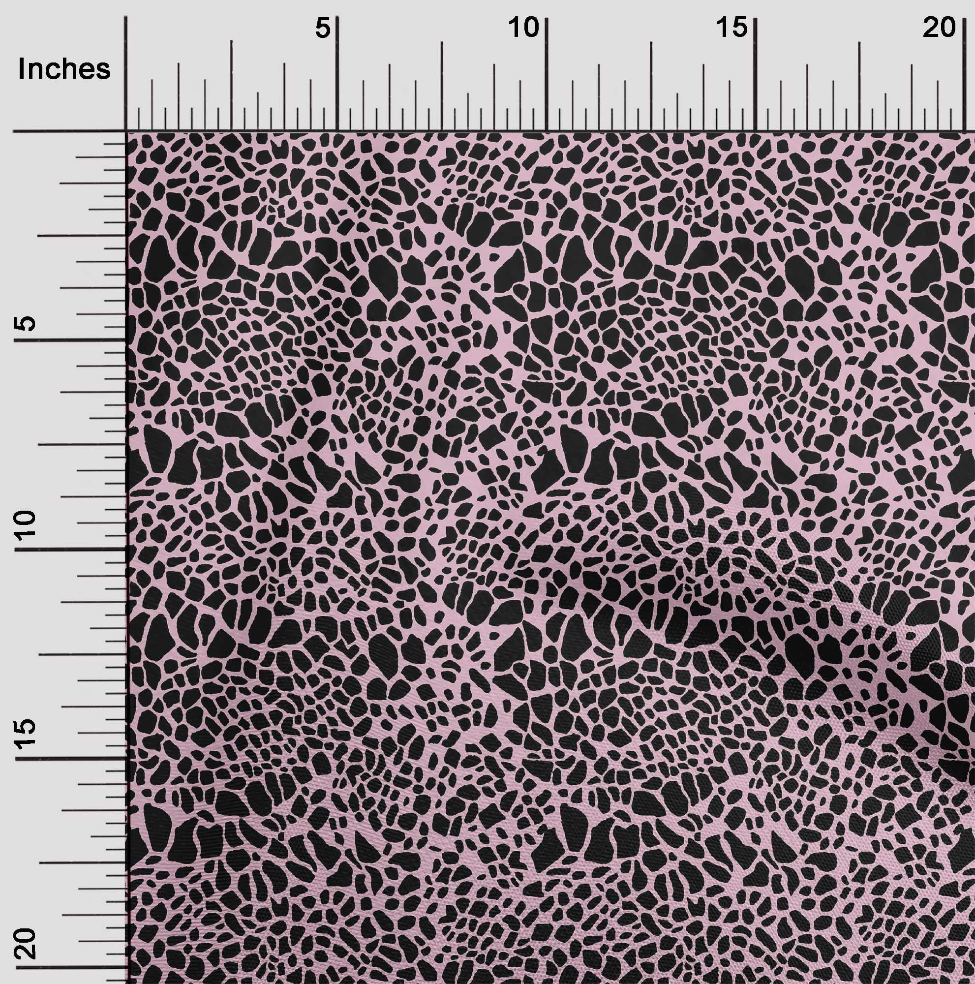 Fire Feather Pink Grey 42 Inch Cotton Poplin Pre Order