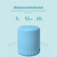thumbnail image 2 of stanreset Macaron Mini Portable Bluetooth Speaker Stereo Wireless Loudspeaker Mini Column Music Bass 5W Outdoor Speaker Pink, 2 of 5
