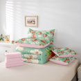 thumbnail image 6 of Manfei Country Floral 7-Piece Twin Bedding Sets,Cute Strawberries Bedding Comforter Set,Kawaii Daisy Sheet Sets For Girls,Luxury Bedroom Decor Reversible, 6 of 8