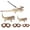 01 Brown, variant on BURIBURI Sugar Glider Harness & Leash Set - Escape-Proof 3-Piece Adjustable Vest for Squirrels Rats Mice Mouse & Small Animals - Hamster Gerbil Walking Gear, Pet Toy Accessories, Black
