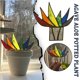 thumbnail image 2 of Advancent Decoraciones vegetales para adornos de jardín Adornos de jardín para interiores y exteriores Adornos de jardín para exteriores Decoración del hogar color, 2 of 6