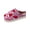 Hot Pink, variant on Christmas Slippers Print House Shoes Fuzzy Warm Closed Back Indoor Slippers Winter