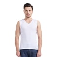 thumbnail image 2 of Minnieouse Ropa interior sin mangas para hombre, chaleco deportivo ajustado a la moda para hombre, cómodo para la piel, muchos colores, Fitness debajo de Camisetas azul cambridge XL 115-125 Libras Minnieouse AP013342-04, 2 of 6