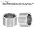 thumbnail image 4 of M12 Stainless Steel Spacers, 5 Pcs Metal Spacer Stainless Steel 12.2mm ID x 16mm OD x 10mm L for 1/2" or M12 Screw, 4 of 5