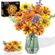 thumbnail image 1 of Set de construcción CUBIMANA, ramo de flores y girasoles con luces 1011P, 1 of 9