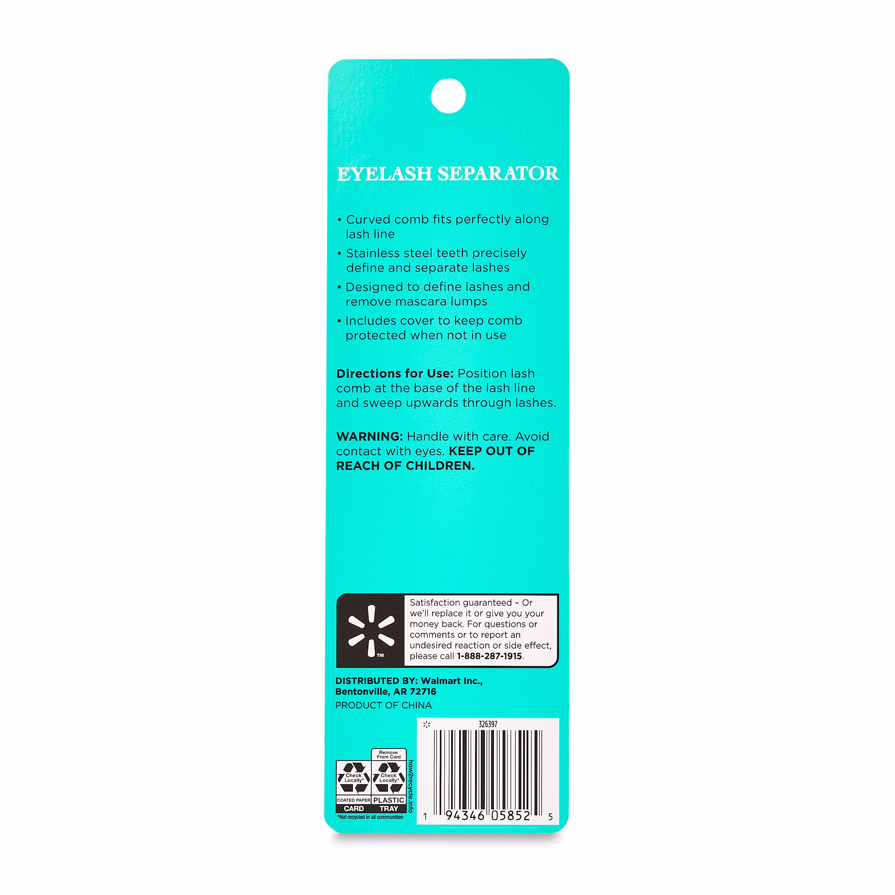 thumbnail image 4 of Equate Eyelash Separator, 1 Count, 4 of 5